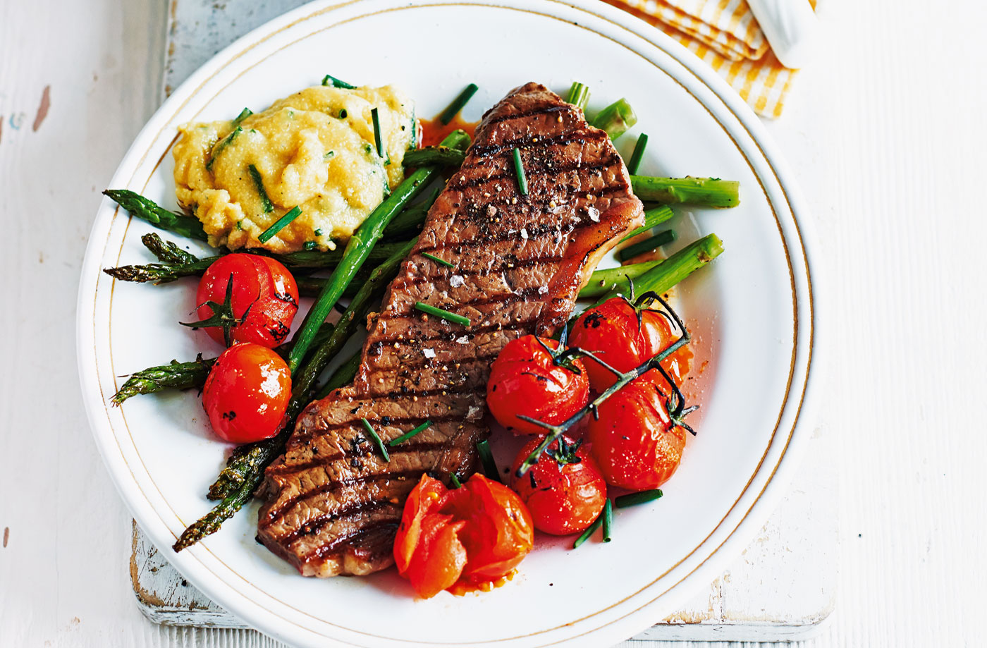 steak-polenta